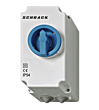 f_be400002- Carcasa pentru protectii motoare IP 54 cu clema N Schrack