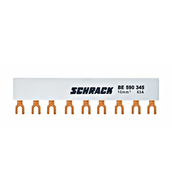 f_be590345- Baretă furcă pentru 3xBE5 Schrack
