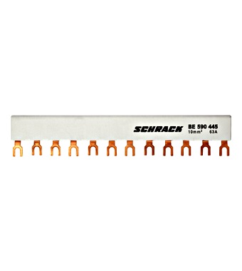 f_be590445- Baretă furcă, 45mm, pentru 4xBE5 Schrack