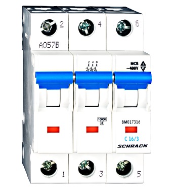 f_bm017316- Contactor modular 2UH, 25A, 4NI, 230VAC Schrack