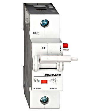 f_br900003- Bobină declanşare 110-415VAC/110-230VDC pentru BR Schrack