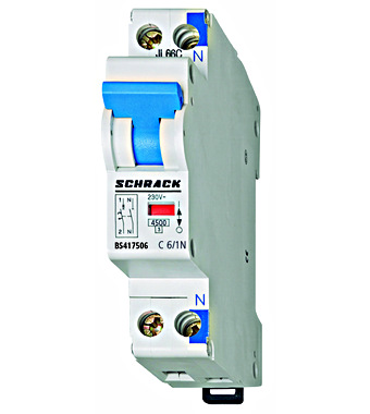 f_bs417506-1-2 Baretă ştrapare soclu relee SNR, albastru 500mm Schrack