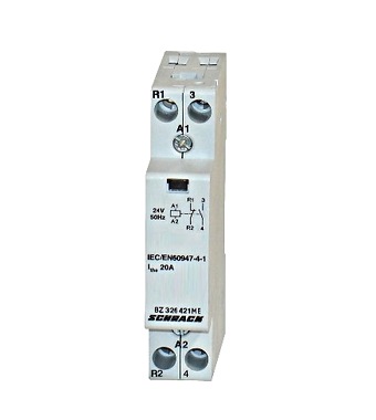 f_bz326421me Contactor modular (1UH) 20A, 1 ND, 1 NC/24Vca seria AMPARO Schrack