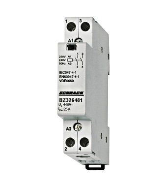f_bz326481- Contactor modular 25A 2NI 230V AC Schrack