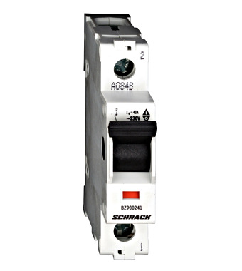 f_bz900241- Comutator principal modular 40A/1P Schrack