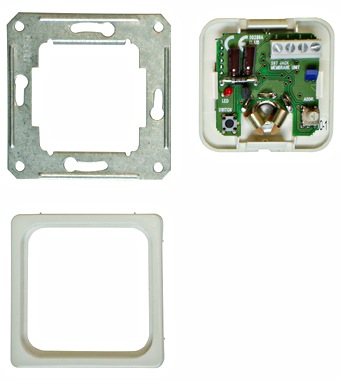 f_el733304- Buton apel+doza pt. buton fir alb Schrack