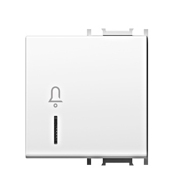 f_et102021- Clapetă cu lupă, sonerie 2M, albă Schrack