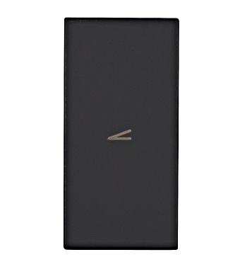 f_et112003- Clapetă cu simbol DIMMER, 1M, negru Schrack
