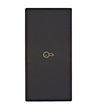 f_et112008- Clapetă cu simbol CHEIE, 1M, negru Schrack