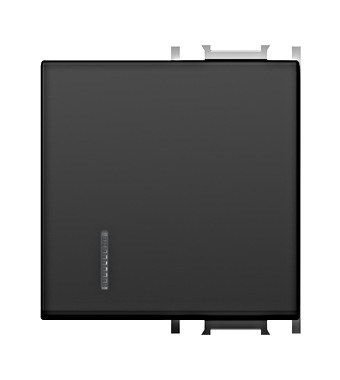 f_et112019- Clapetă cu indicator transparent, 2M, negru Schrack