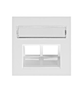 f_ev104012- Capac priză RJ45 (DE-EMBEDDED LINE,TOOLLESS LINE SFB), alb Schrack