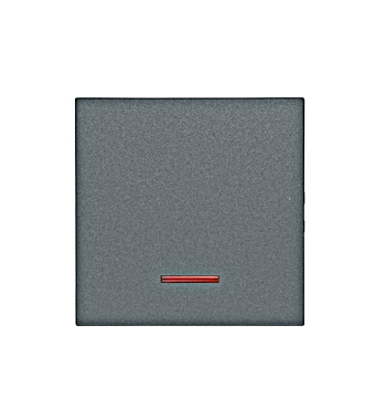 f_ev112008- Clapetă antracit, cu indicator luminos roşu Schrack
