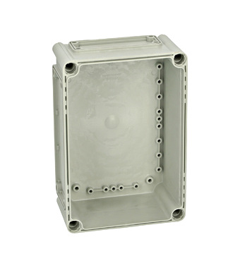 f_ig700102-1-2 Capac 280x190x80 înalt gri cu şuruburi cu cap normal Schrack