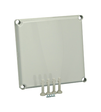 f_ig700201- Capac 280x280x30 scund gri cu şuruburi cu cap normal Schrack