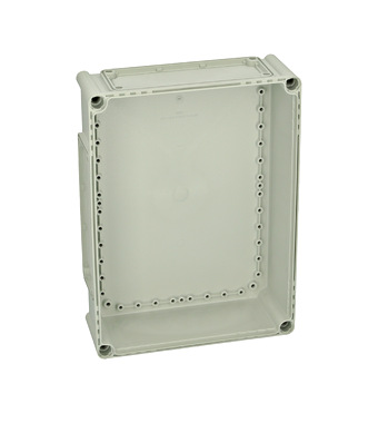 f_ig700302- Capac 380x280x30 scund transparent cu şuruburi cu cap normal Schrack