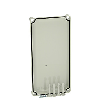 f_ig700801- Capac 380x190x30 scund gri cu şuruburi cu cap normal Schrack