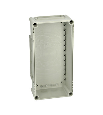 f_ig700802-1-3 Capac 380x190x80 înalt transparent cu şuruburi cu cap normal Schrack