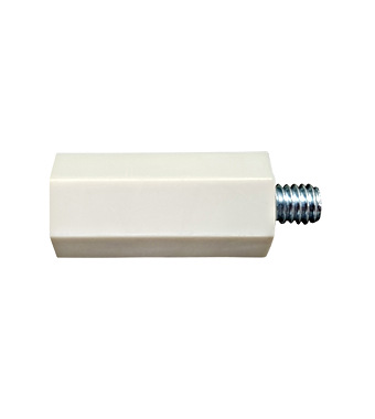 f_ig914014-g Bolt distantor 30mm M6 hexagon, filet interior/exterior Schrack