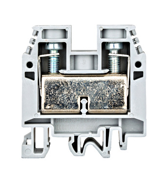 f_ik100050-a Clemă de fază, conex. cu şurub, CBD.50 gri, 1,5-50 mm² Schrack