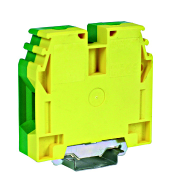 f_ik122070- Clemă de împământare TE.70, galb/ver/0,5-95 mm² Schrack