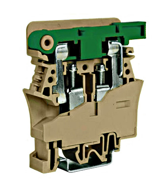 f_ik141010- Clemă cu fuzibil tip FPC.10, bej/1,5-10 mm² Schrack