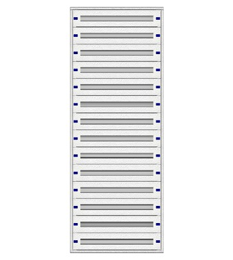f_il149342- Cadru montaj compl. 3-42UV, 14 şine, plastr.plastic Schrack
