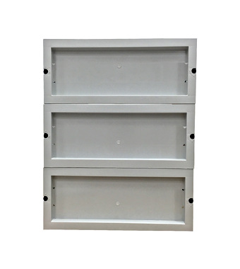 f_imch0044- Cadru montaj 2x18UH pt. cutie Minipol 400x400mm Schrack