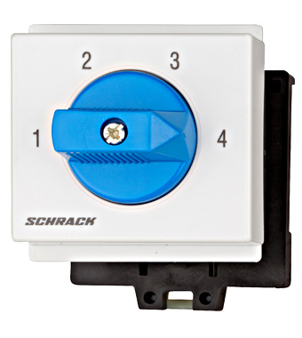 f_in083220- Comutator de selectie 1-2-3-4 modular 20A, 1p Schrack