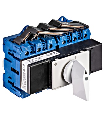 f_in882016- Comutator modular 3-poli, 80A, 30kW, 1-0-2 Schrack