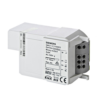 f_kx5134db23v01 Actuator comutare pentru montaj în casetă, 3 x 6A Schrack
