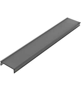 f_liab102003 Capac PMMA TB plat / negru, 2000x23,8x6,4mm Schrack