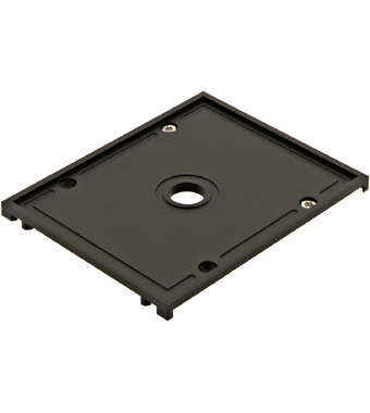 f_liek003650 Capac profil SLO / negru, incl. 4 buc. Torx M2,5 Schrack