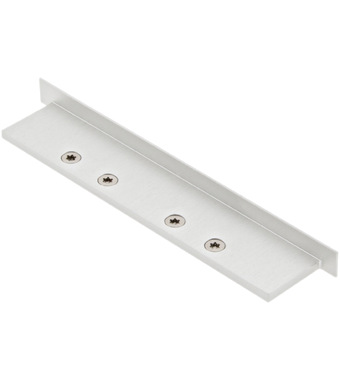 f_liek100300 Capac de capăt profil LBGI plat închis incl 4 buc. Torx M2,5 Schrack