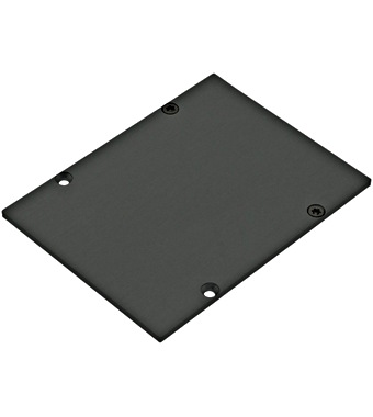 f_liek103400 Capac profil SLH plat inchis / negru Schrack