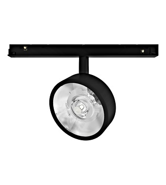 f_liep00235- 48V FLATSPOT INSET 9W LF940 ON/OFF NEGRU Schrack