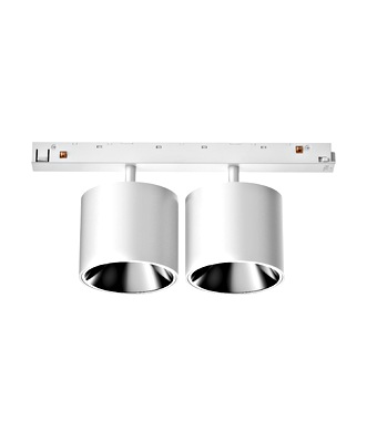 f_liep00330- 48V SPOT INSET DD 2x 10W LF940 ON/OFF ALB Schrack