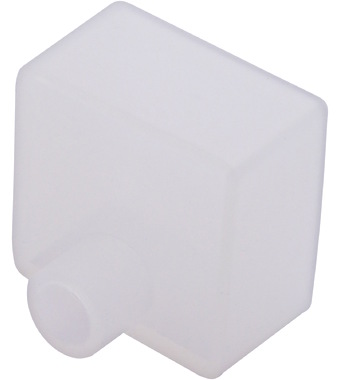 f_lise002101 Capăt din silicon cu intrare cablu pentru Profil 20x20mm Schrack