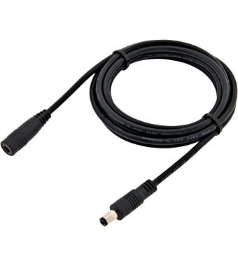 f_lizu041101 Conector cilindru DC 1m - 5,5 x 2,1 mm / AWG20 max 4A Schrack