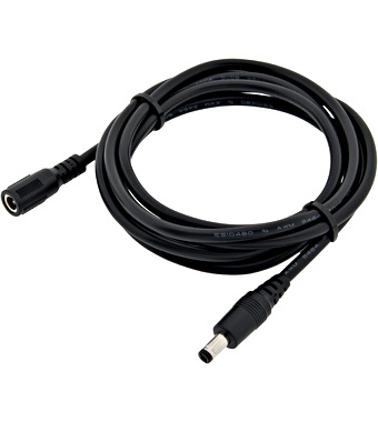 f_lizu041203 Conector cilindru DC 3m - 5.5 x 2.1mm / AWG18 max 6A Schrack