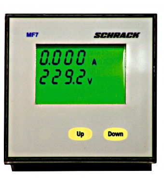 f_mgf37000- Analizor de retea MF7 72x72mm Schrack