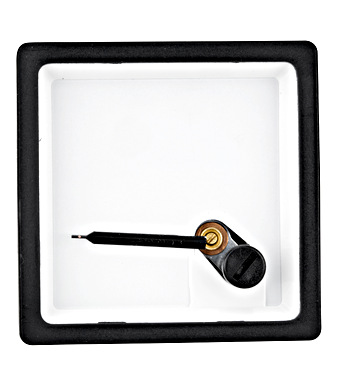 f_mgf54000-a Ampermetru f. scală 48*48mm pt. trafo de curent X/5A Schrack