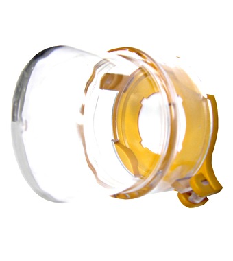 f_mm216397- Buton avarie complet contact 1ND+1NI Schrack