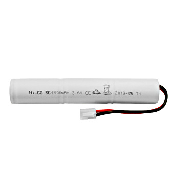 f_nlakku3618 Accu NiCd 3,6V 1,8Ah ptr.C.il. Siguranta NLK5U013SC Schrack