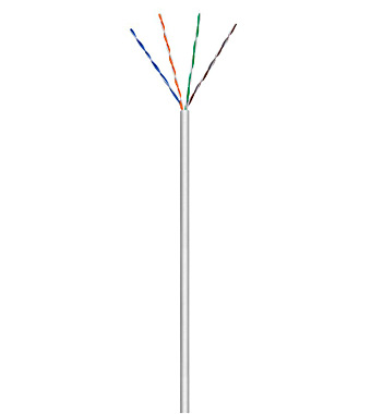 f_q7172900- CAT.5e Patchcable (Flex) 200MHz, U/UTP, PVC, Grey, 305m Schrack