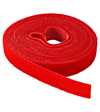f_q7kb0416-r Colier velcro rosu 16mmx4m Schrack