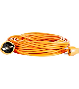 f_rob3071108 Cordon Fisa+Priza H05VV-F 3G1, 20m orange Schrack
