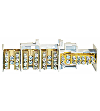 f_si022350- Clemă derivaţie 3+1 module: 3x25mm²/4x16mm²+1x25mm²/6x16mm² Schrack