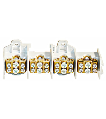 f_si025050- Clemă derivaţie 4 module, 4x35mm² fiecare cu 2x25mm² Schrack
