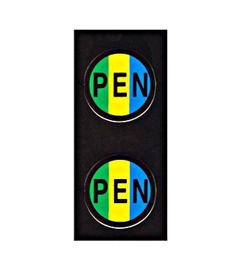 f_si784470- Autocolant PE/N (1buc.) Schrack